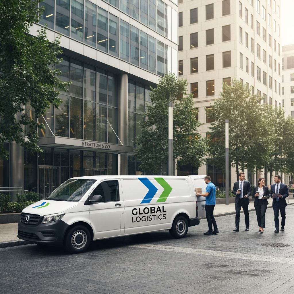 Camioneta de reparto urbano