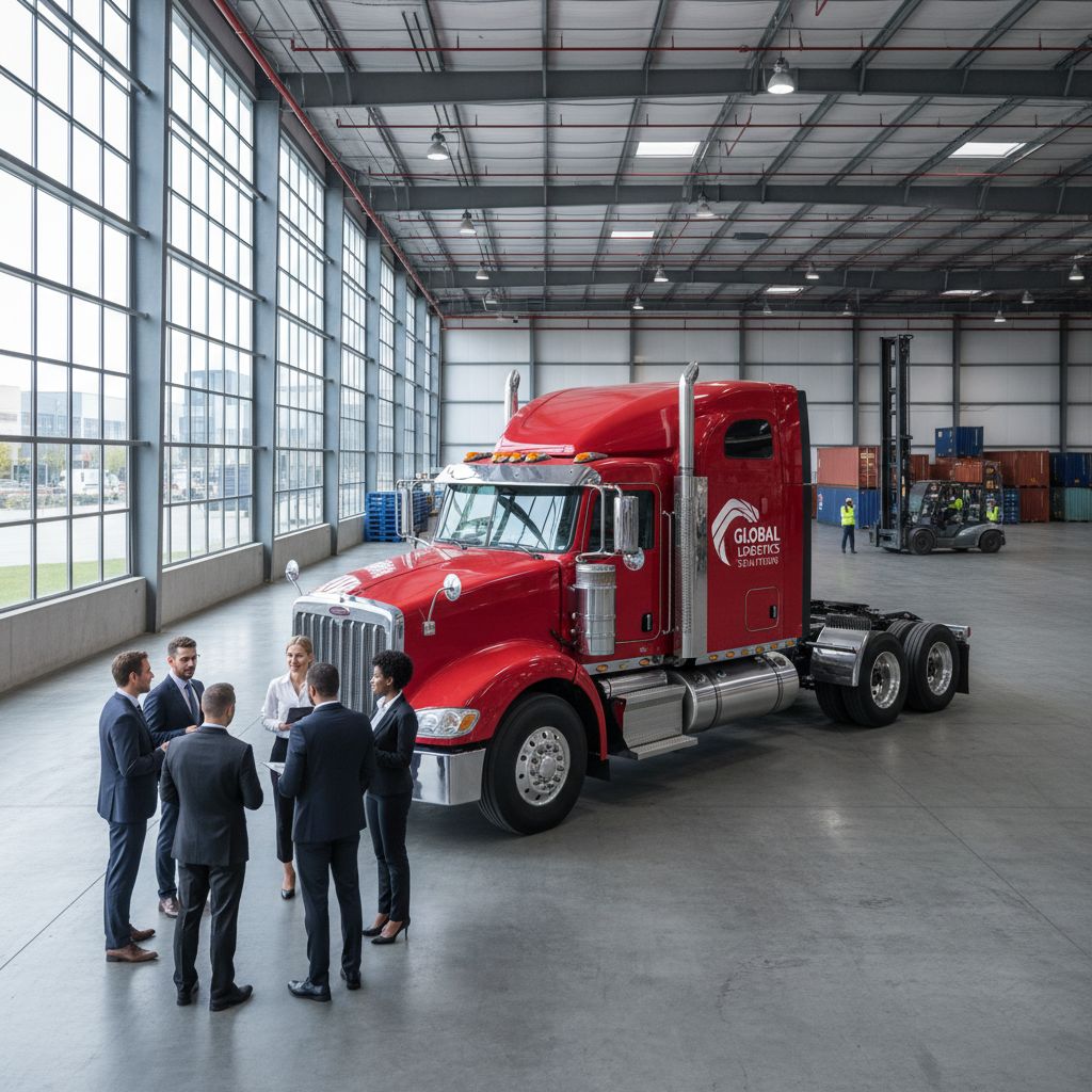 Tractocamión de carga pesada