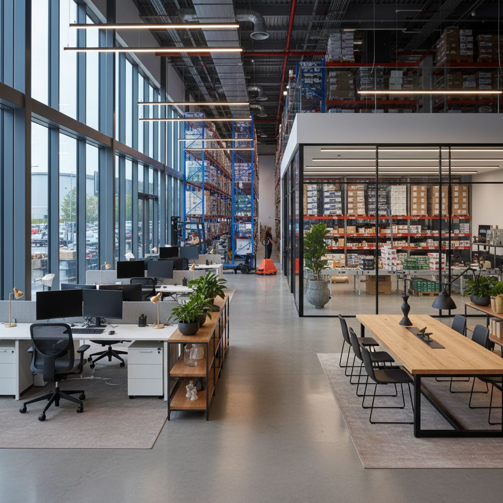 Centro logístico moderno DinerRun